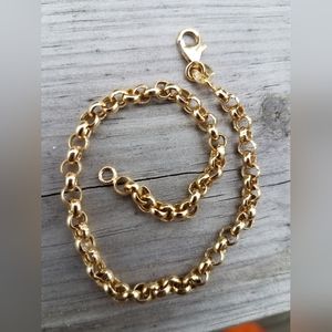 Sold 18k gold link bracelet